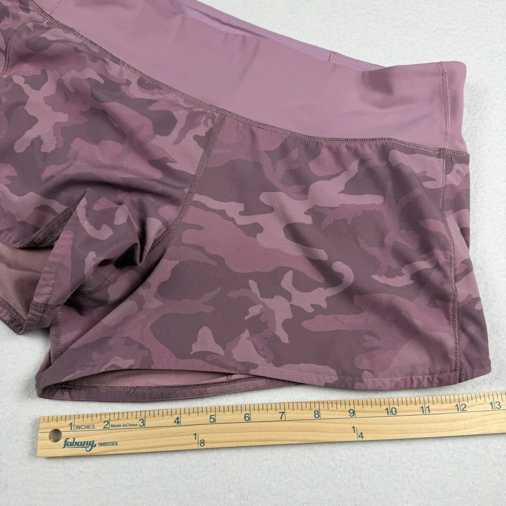lululemon athletica Pink Camo Performance Jean Shorts
